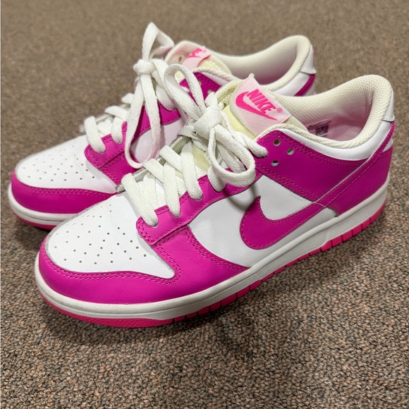 Nike Vibrant Pink and White Athletic Shoes - Picture 2 of 6